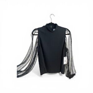 Prose and Poetry Open Sleeve Long Sleeve Top